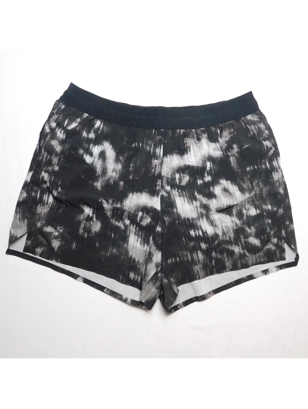 All In Motion ADULT Shorts Size L Large Black Lined Running Athletic Training